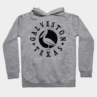 Galveston, Texas Pelican Hoodie